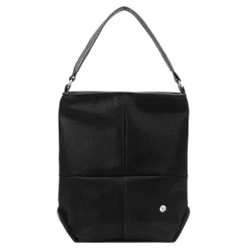    Dámska kožená taška Gregorio EKO PREMIUM #111-4 čierna 30 x 33 x 16 cm