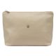 Gregorio COSMETICS-004 DOLLARO bézs női marhabőr kozmetikai táska 29 x 19 x 10 cm
