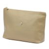 Gregorio COSMETICS-004 DOLLARO bézs női marhabőr kozmetikai táska 29 x 19 x 10 cm