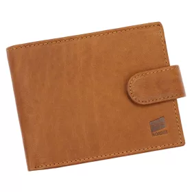    Nordee ADL01-N992L-BPull hnedá pánska peňaženka z hovädzej kože 13 x 9,7 x 3 cm