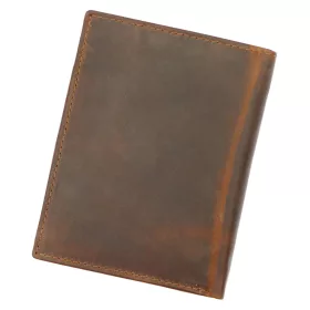    Nordee ADL03-N4-MPull hnedá pánska kožená peňaženka 9,5 x 12,5 x 2,8 cm