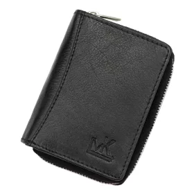    Money Kepper CN-1101 čierna pánska kožená peňaženka 7,5 x 10,5 x 3 cm