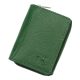  Pánska kožená peňaženka Money Kepper CN-1101 zelená 7,5 x 10,5 x 3 cm