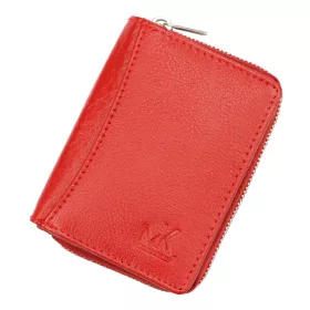    Pánska kožená peňaženka Money Kepper CN-1101 červená 7,5 x 10,5 x 3 cm