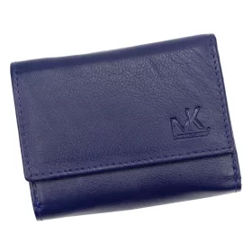    Money Kepper CN-1103 modrá pánska kožená peňaženka 10,5 x 8,5 x 4,2 cm