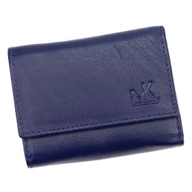    Money Kepper CN-1103 modrá pánska kožená peňaženka 10,5 x 8,5 x 4,2 cm
