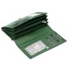  Dámska kožená peňaženka Money Kepper CN-1105 zelená 18,5 x 9,5 x 3,3 cm