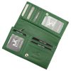  Dámska kožená peňaženka Money Kepper CN-1105 zelená 18,5 x 9,5 x 3,3 cm