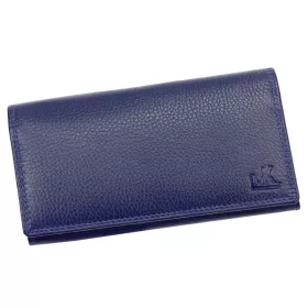    Money Kepper CN-1105 modrá dámska kožená peňaženka 18,5 x 9,5 x 3,3 cm