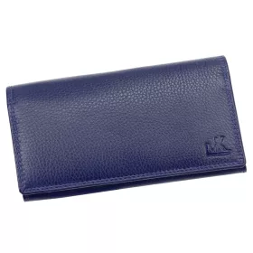    Money Kepper CN-1105 modrá dámska kožená peňaženka 18,5 x 9,5 x 3,3 cm
