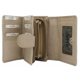    Dámska peňaženka Rovicky R-615-DDW z béžovej hovädzej kože