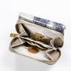 Dámska kožená peňaženka Peterson PTN 423229-BF striebornej farby 9 x 7 x 3 cm