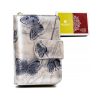  Dámska kožená peňaženka Peterson PTN 425214-BF striebornej farby 9 x 13 x 3,5 cm