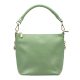  Dámska kožená kabelka cez rameno, crossbody kabelka Patrizia 419-040 GOLD tyrkysová 24 x 20 x 13 cm