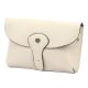  Dámska kožená kabelka cez rameno Gregorio 1713 béžová, crossbody 22 x 15 x 6 cm