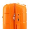  Sada kufrov Pierre Cardin oranžová z polypropylénu s pevnými stenami 52/62/72 cm