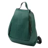  Dámsky kožený batoh Pierre Cardin 86938 MS152 zelený 31 x 37 x 11 cm