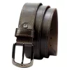  Pánsky opasok Pierre Cardin 5071 KAM01 z hnedej hovädzej kože 4 cm