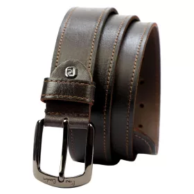    Pánsky opasok Pierre Cardin 5071 KAM01 z hnedej hovädzej kože 4 cm
