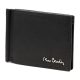  Pierre Cardin YS13 8858 čierna pánska kožená peňaženka 11,5 x 8,5 cm