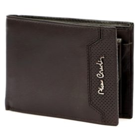    Pierre Cardin TILAK99 8805 hnedá pánska kožená peňaženka 11 x 9 cm