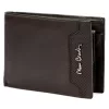  Pierre Cardin TILAK99 8805 hnedá pánska kožená peňaženka 11 x 9 cm