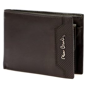    Pierre Cardin TILAK99 8805 hnedá pánska kožená peňaženka 11 x 9 cm