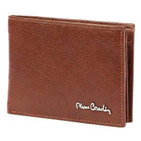    Pierre Cardin TILAK100 8806 koňaková pánska kožená peňaženka 12 x 9 x 2,5 cm