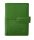  Dámsky kožený zelený obal na karty Giorgio Carelli s RFID ochranou