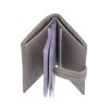  Dámsky kožený držiak na karty Giorgio Carelli holubice šedej farby s RFID ochranou