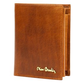    Pierre Cardin čierna, pánska kožená peňaženka, RFID 10 × 13 cm