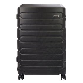    Pierre Cardin black abs 3-dielna súprava kufrov s pevným krytom 53/65/72 cm