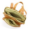 Pierre Cardin FRZ 55081 DOLLARO barna női marhabőr hátizsák 23 x 25 x 10 cm