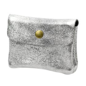    VerMari ET MET-M-1 sivá dámska kožená peňaženka a držiak na doklady 11 x 8 x 1,5 cm