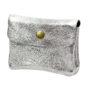    VerMari ET MET-M-1 sivá dámska kožená peňaženka a držiak na doklady 11 x 8 x 1,5 cm