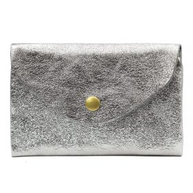    VerMari ET MET-L-1 sivá dámska kožená peňaženka a držiak na doklady 15,5 x 10 x 2 cm