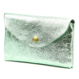    VerMari ET MET-L-1 ecru dámska kožená peňaženka a držiak na doklady 15,5 x 10 x 2 cm