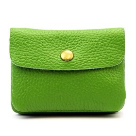    VerMari ET DOL-M-1 zelený dámsky držiak pilníkov z hovädzej kože 10,5 x 8 x 2,5 cm