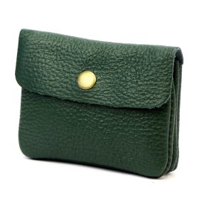    VerMari ET DOL-M-1 zelený dámsky držiak pilníkov z hovädzej kože 10,5 x 8 x 2,5 cm