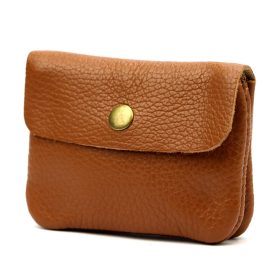   VerMari ET DOL-M-1 hnedý dámsky držiak pilníkov z hovädzej kože 10,5 x 8 x 2,5 cm