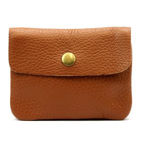   VerMari ET DOL-M-1 hnedý dámsky držiak pilníkov z hovädzej kože 10,5 x 8 x 2,5 cm