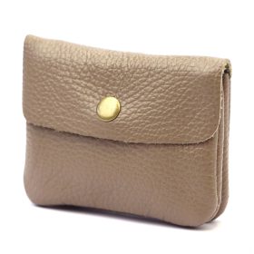    VerMari ET DOL-M-1 béžová dámska kožená peňaženka a držiak na doklady 10,5 x 8 x 2,5 cm