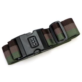    Gregorio Luggage Strap D3 farebný zámok bezpečnostného pásu kufra 5 cm