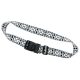 Gregorio Luggage Strap vzor D4 biely kufor bezpečnostný pás 5 cm