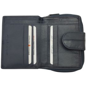  516417 007 Kožená peňaženka Giorgio Carelli modrá