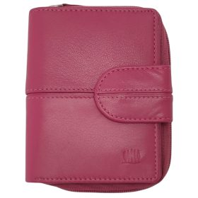  516417 065 Kožená peňaženka Giorgio Carelli ružová