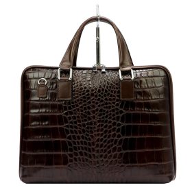    Dámska kožená aktovka Camilla 777 COCO hnedá 40 x 31 x 6 cm