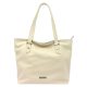  MiaMore 01-058 béžová dámska kožená taška cez rameno, shopper 40 x 30 x 12 cm
