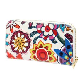    Gregorio G01 8822 vzorovaná dámska kožená peňaženka 20 x 11 x 2,8 cm