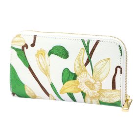    Gregorio G01 8822 dámska kožená peňaženka s ecru vzorom 20 x 11 x 2,8 cm